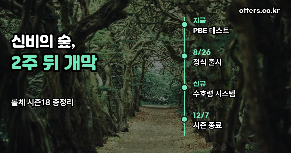 롤체 시즌18 정리 썸네일