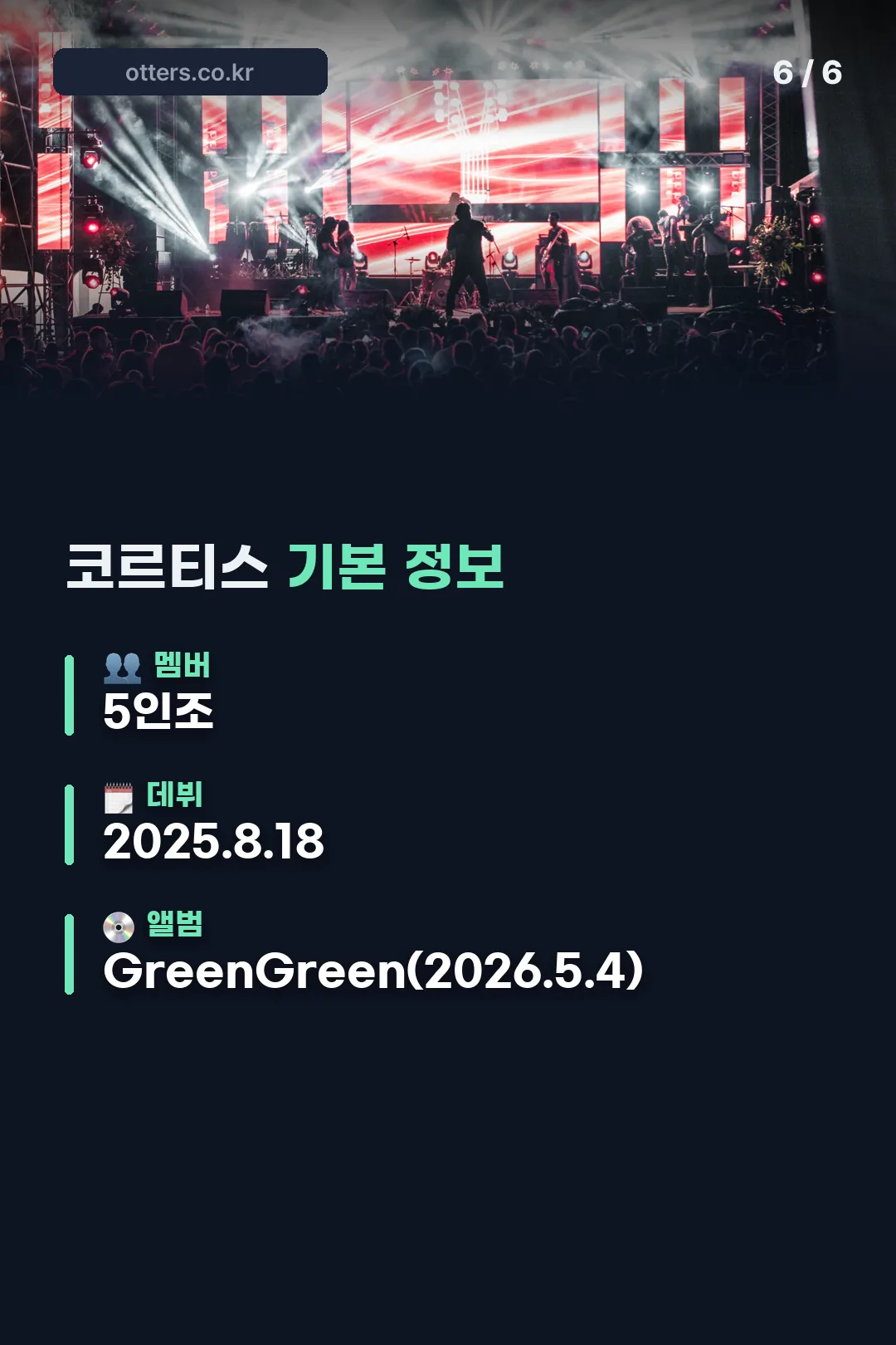 코르티스 기본 정보