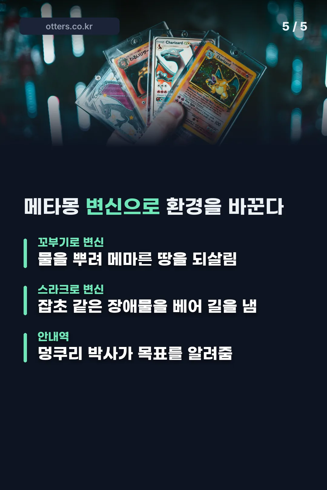 메타몽 변신 메커니즘